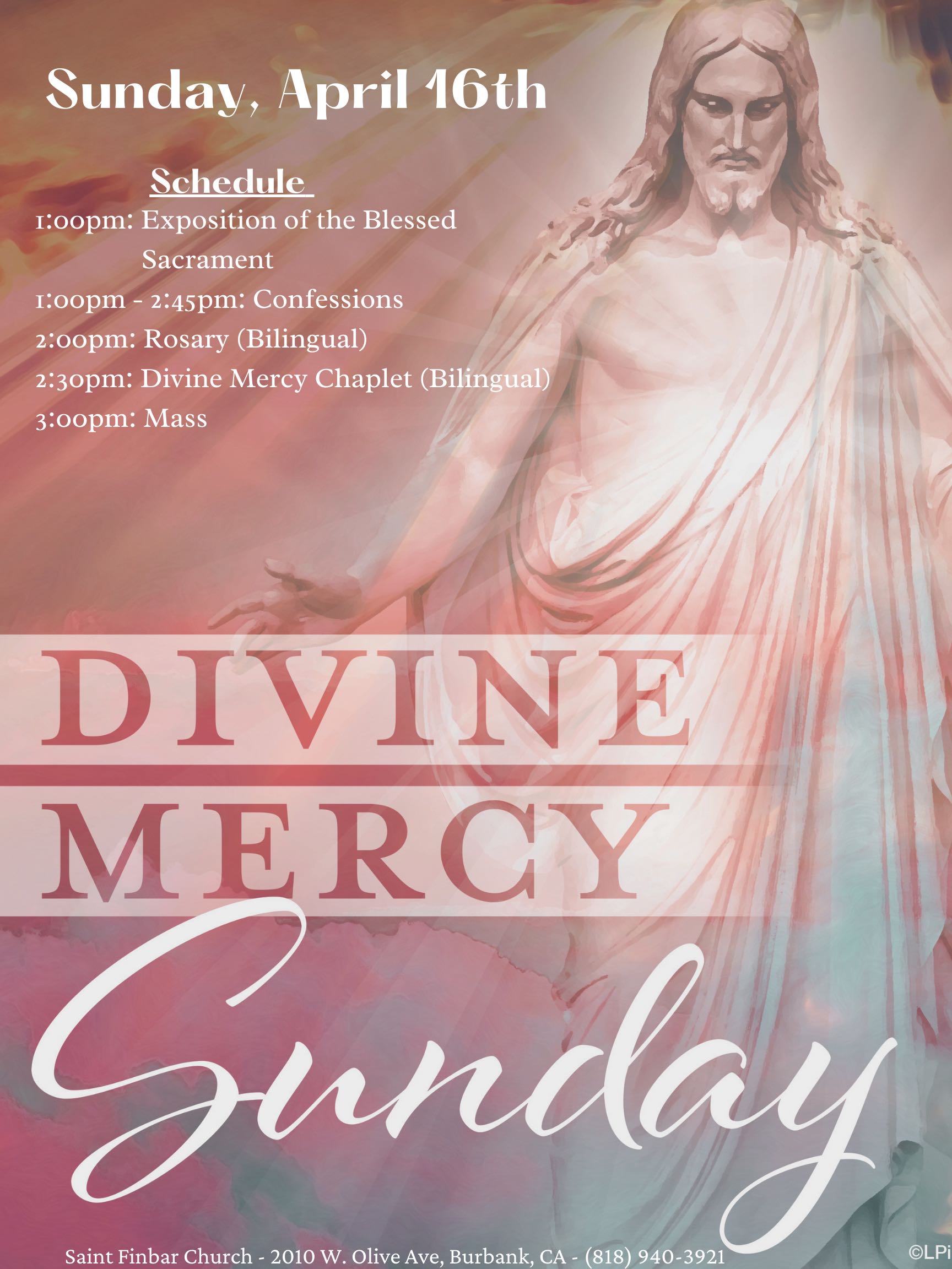 Divine Mercy Schedule